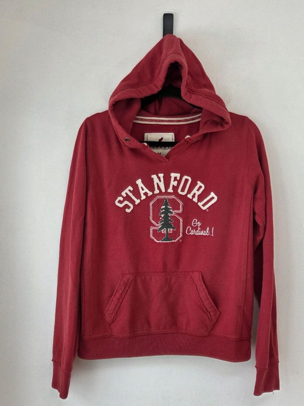 League Collegiate Hoodie Stanford University Hooded Sweatshirt Y2K Women's M